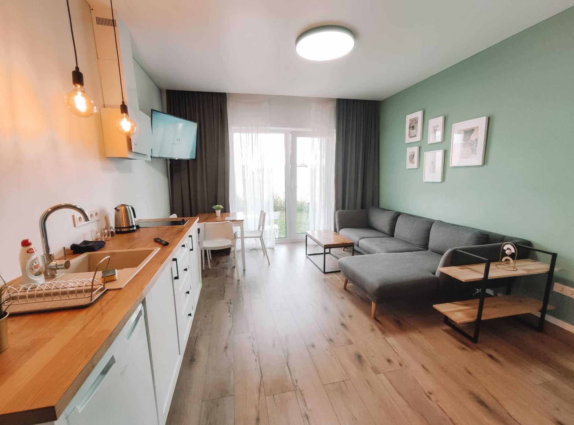 K-Town - Apartments Viabaltic Kaunas Eksteriør bilde